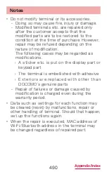 Preview for 492 page of Samsung Galaxy S6 edge Instruction Manual