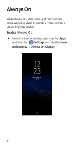 Preview for 11 page of Samsung Galaxy S8 Quick Start Manual