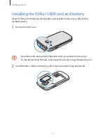 Preview for 11 page of Samsung Galaxy SIII Mini User Manual