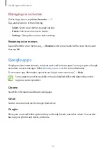 Preview for 76 page of Samsung Galaxy Star 2 Duos User Manual