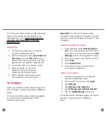 Preview for 12 page of Samsung Galaxy Tab 10.1 Start Manual