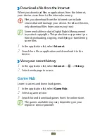Предварительный просмотр 43 страницы Samsung Galaxy Tab 2 7.0 (3G) User Manual
