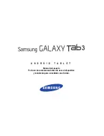 Samsung Galaxy Tab 3 SM-T310 (Spanish) Manual Del Usuario preview