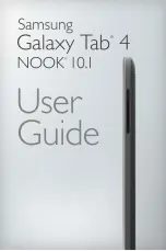 Samsung Galaxy Tab 4 NOOK User Manual preview