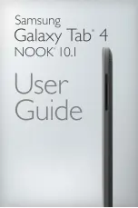 Preview for 1 page of Samsung Galaxy Tab 4 NOOK User Manual