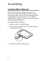 Preview for 6 page of Samsung Galaxy Tab 7.7 GT-P6800 Quick Start Manual