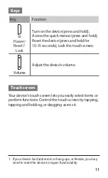 Preview for 11 page of Samsung Galaxy TAB 7.7 Quick Start Manual