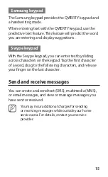 Preview for 15 page of Samsung Galaxy TAB 7.7 Quick Start Manual