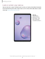 Предварительный просмотр 9 страницы Samsung Galaxy Tab A 8.4 User Manual