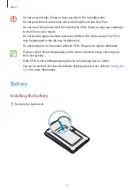 Предварительный просмотр 15 страницы Samsung Galaxy Tab Active Pro User Manual