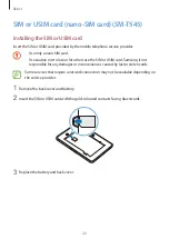 Предварительный просмотр 20 страницы Samsung Galaxy Tab Active Pro User Manual