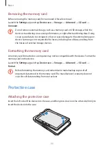 Предварительный просмотр 22 страницы Samsung Galaxy Tab Active Pro User Manual