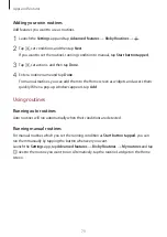 Preview for 73 page of Samsung Galaxy Tab Active3 User Manual