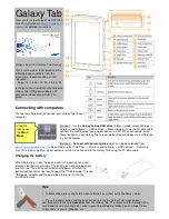 Samsung Galaxy Tab GT-P1000 Quick Start Manual preview