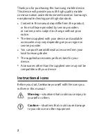 Preview for 2 page of Samsung GALAXY TAB GT-p6200 Quick Start Manual