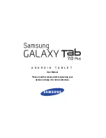 Preview for 1 page of Samsung Galaxy Tab GT-P6210 User Manual