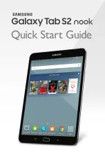 Предварительный просмотр 1 страницы Samsung Galaxy Tab S2 Quick Start Manual