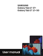 Samsung Galaxy Tab S7 Manual preview