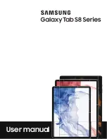 Предварительный просмотр 1 страницы Samsung Galaxy Tab S8 Series User Manual