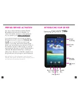 Предварительный просмотр 4 страницы Samsung Galaxy Tab SGH-i957 Start Manual