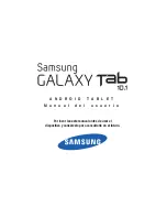 Samsung Galaxy Tab SGH-T859 Manual Del Usuario preview