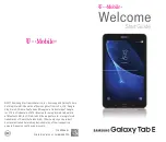 Samsung GALAXY TAB Start Manual preview