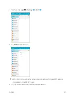 Предварительный просмотр 209 страницы Samsung GALAXY TAB User Manual