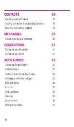 Preview for 2 page of Samsung Galaxy TAB4 Manual