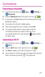 Preview for 21 page of Samsung Galaxy TAB4 Manual