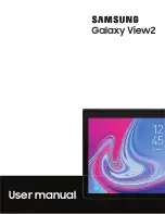 Samsung Galaxy View 2 User Manual preview