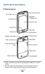 Предварительный просмотр 19 страницы Samsung Galaxy W GT-I8150 User Manual