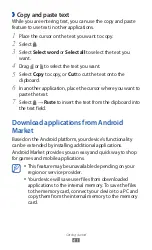 Preview for 41 page of Samsung Galaxy W GT-I8150 User Manual