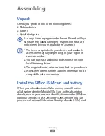 Preview for 10 page of Samsung Galaxy W GT-I8150T User Manual