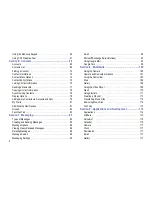 Preview for 6 page of Samsung Galaxy W User Manual