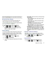 Preview for 181 page of Samsung Galaxy W User Manual