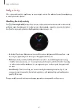 Предварительный просмотр 61 страницы Samsung Galaxy Watch Active 40mm User Manual