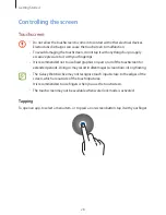 Предварительный просмотр 28 страницы Samsung Galaxy Watch Active SM-R500 User Manual