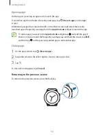 Предварительный просмотр 34 страницы Samsung Galaxy Watch Active SM-R500 User Manual