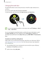 Предварительный просмотр 36 страницы Samsung Galaxy Watch Active SM-R500 User Manual