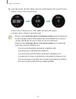 Предварительный просмотр 69 страницы Samsung Galaxy Watch Active SM-R500 User Manual