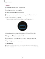 Предварительный просмотр 83 страницы Samsung Galaxy Watch Active SM-R500 User Manual