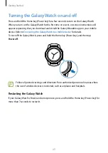 Preview for 23 page of Samsung Galaxy Watch SM-R800 User Manual