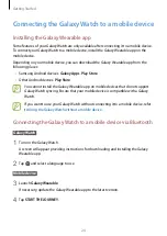 Preview for 24 page of Samsung Galaxy Watch SM-R800 User Manual