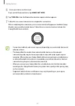 Preview for 25 page of Samsung Galaxy Watch SM-R800 User Manual