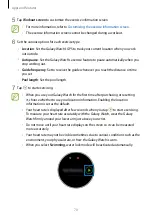 Preview for 70 page of Samsung Galaxy Watch SM-R800 User Manual