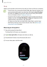 Preview for 75 page of Samsung Galaxy Watch SM-R800 User Manual