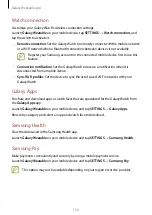 Preview for 132 page of Samsung Galaxy Watch SM-R800 User Manual