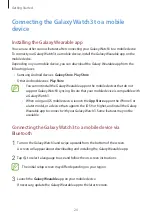 Preview for 24 page of Samsung Galaxy Watch3 User Manual