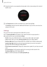 Preview for 77 page of Samsung Galaxy Watch3 User Manual