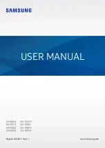 Предварительный просмотр 1 страницы Samsung Galaxy Watch4 User Manual